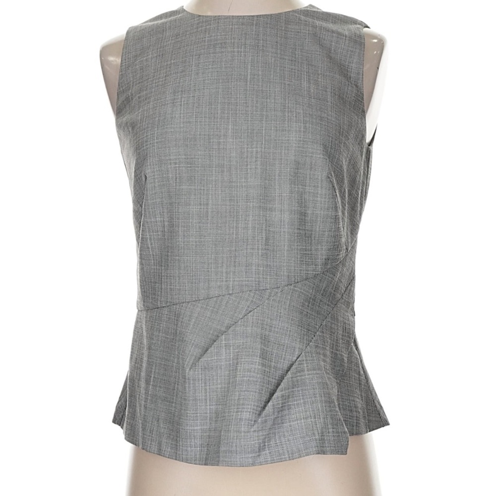 Ann Taylor Suiting Peplum Top